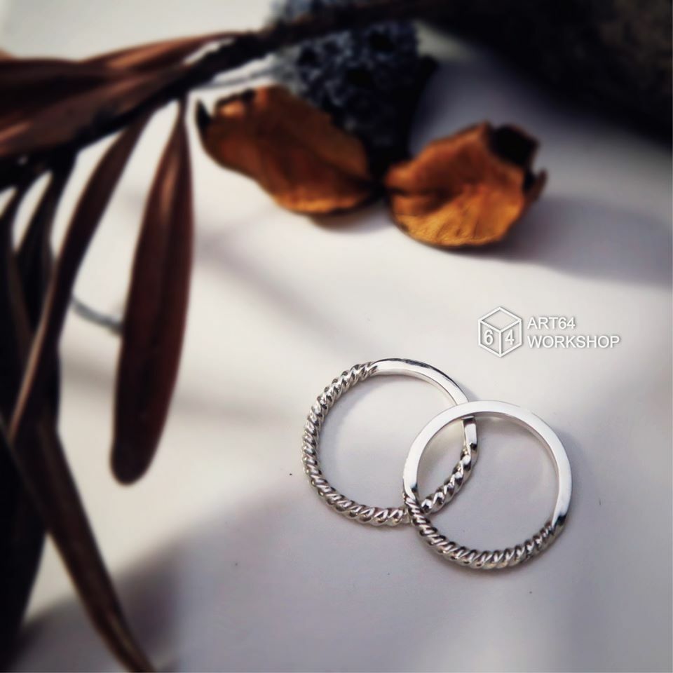 【常態課程】光影迴旋戒 銀戒體驗課 銀飾手作 金工課程 文化幣手作體驗