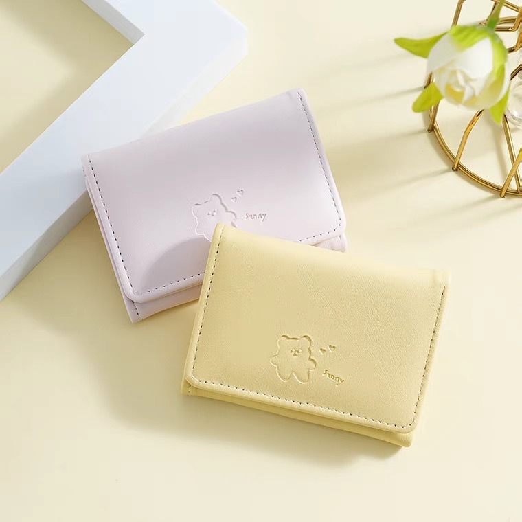 Candy Color Simple Design Wallet