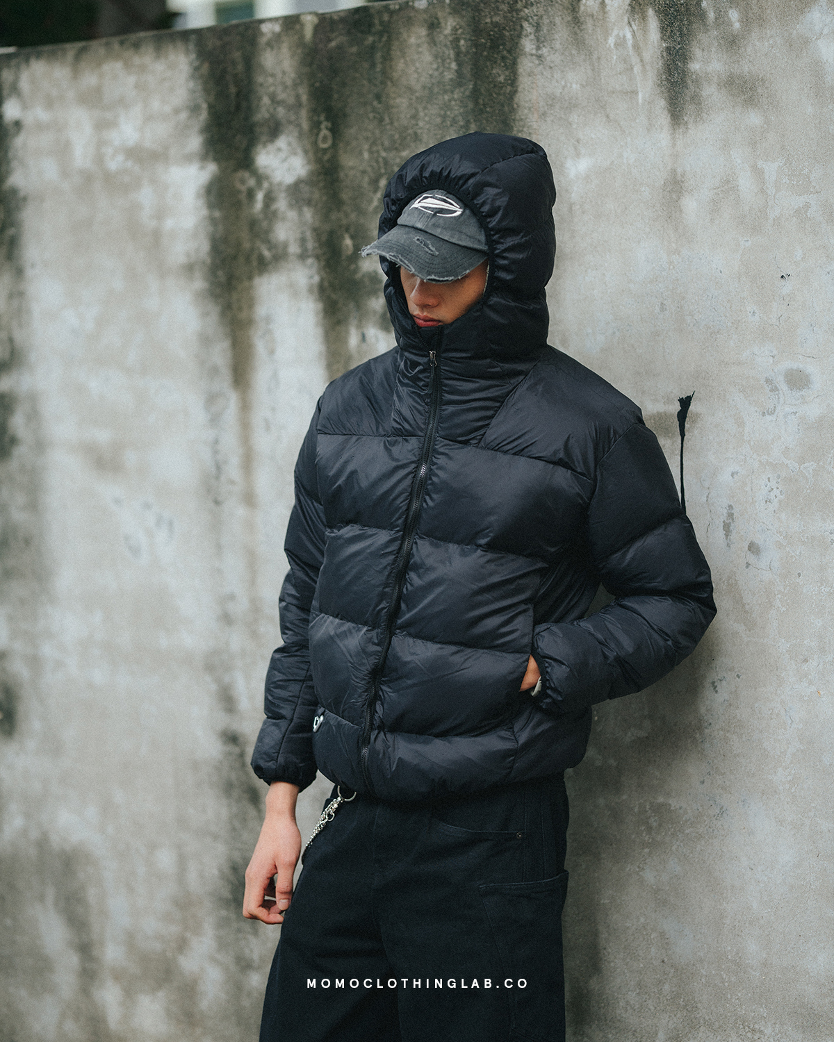 OurPick Waterproof Down Jacket 機能連帽輕羽絨外套