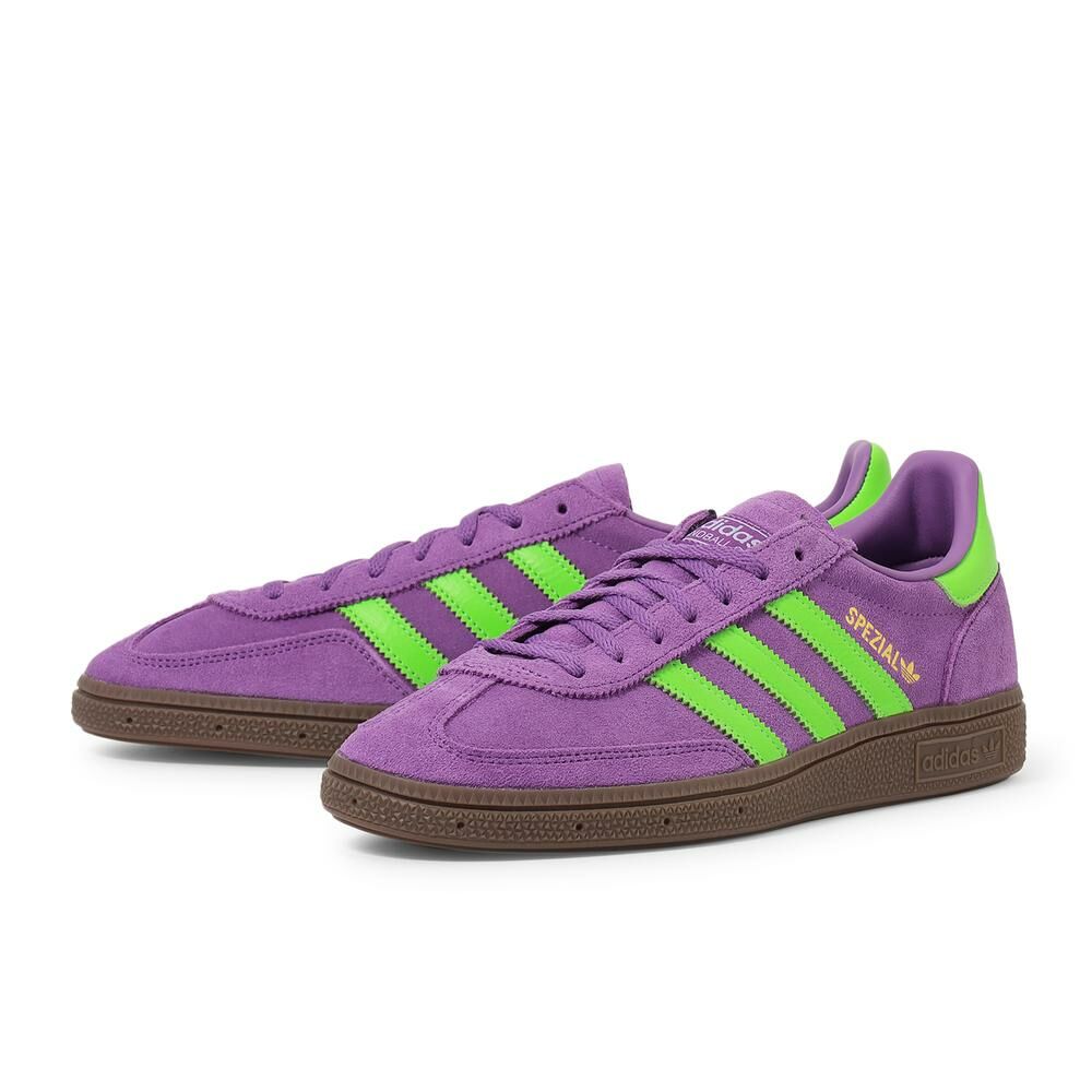 Adidas Originals Handball Spezial 日本新款 紫綠 紫色 復古鞋 JS0251