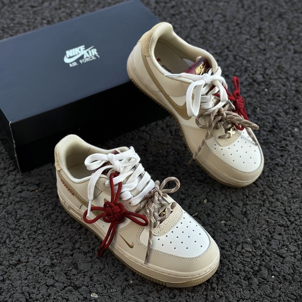 【現貨】Nike W Air Force 1 Year Of The Snake 2025蛇年限定 中國結 奶茶