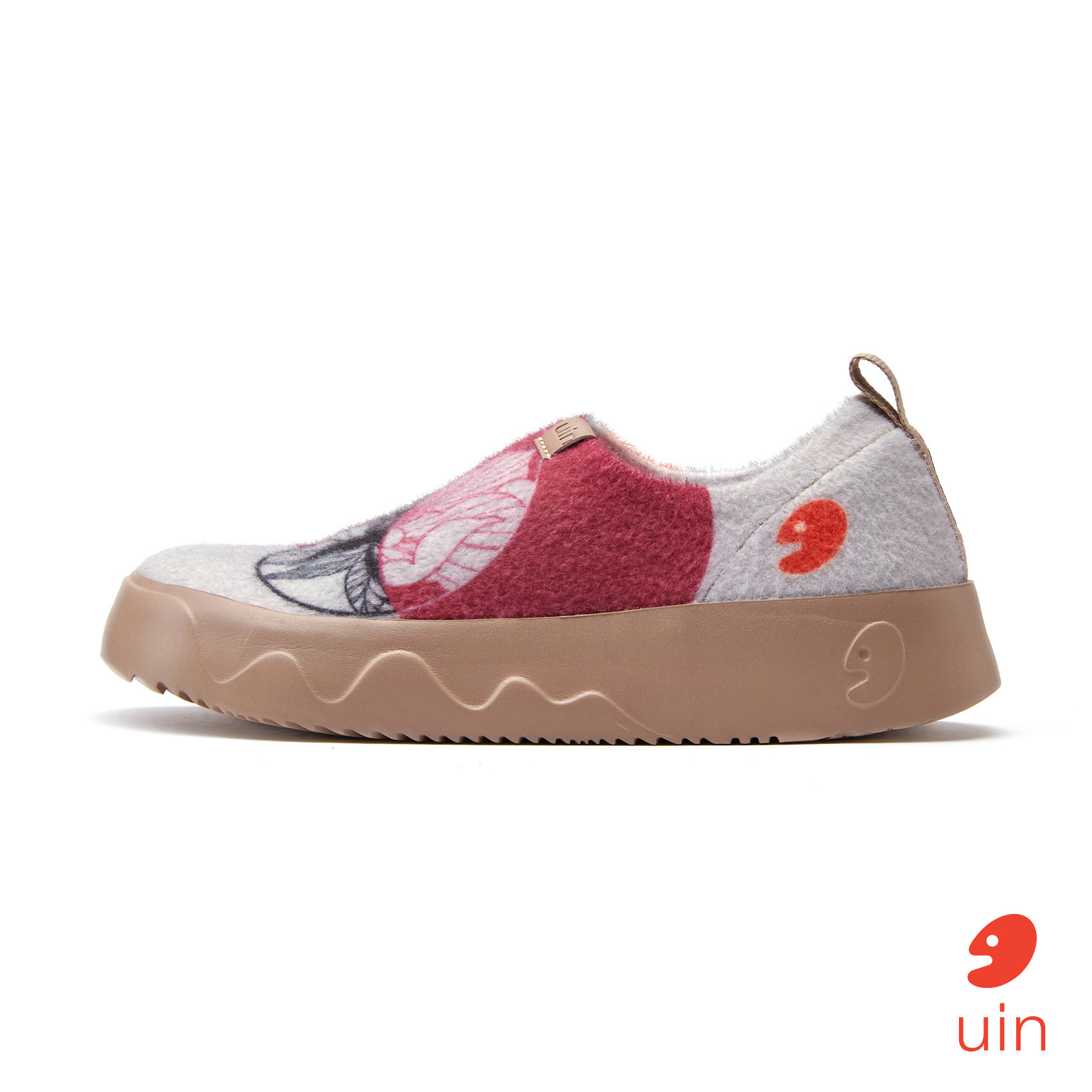 【Uin】西班牙原創設計 |日出之花 托萊多9 女鞋 彩繪鞋 休閒鞋 懶人鞋