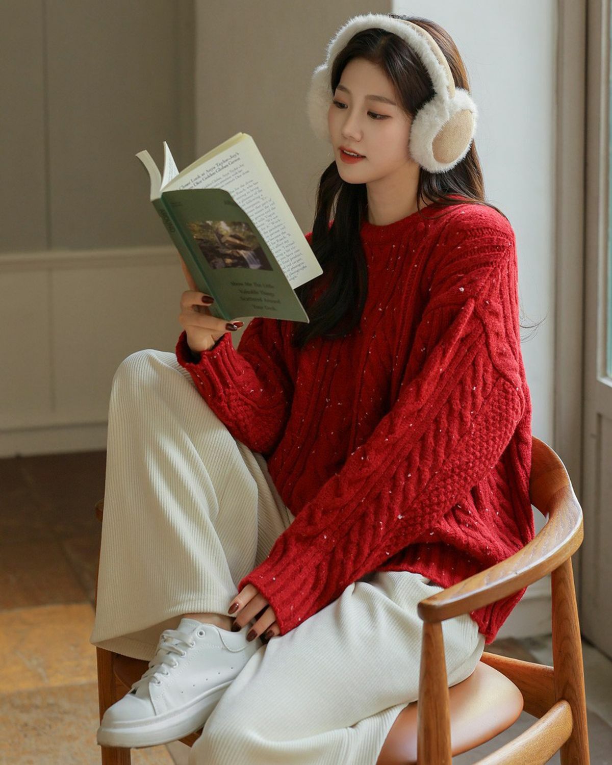 FRENCHCHIC Boksak Twisted Round Knitwear