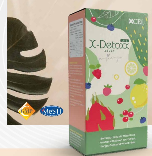 (1642)馬來西亞 X-Detoxx膳食纖維/排毒啫喱系列