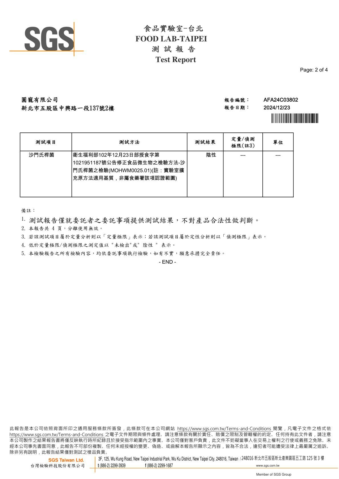 卡尼犬貓生食/生肉餐 沙門氏菌SGS檢驗