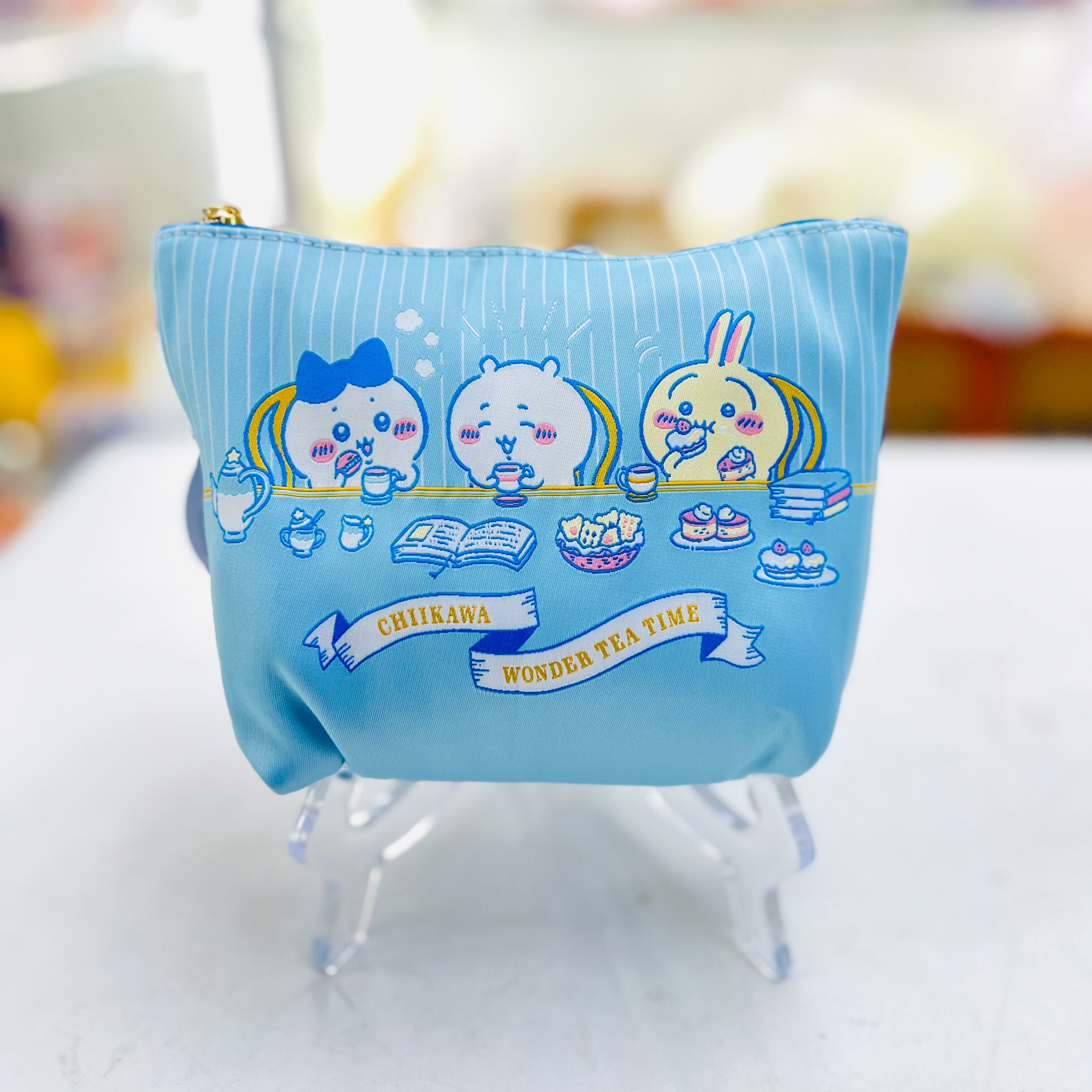 Chiikawa Rapier Woven Pouch (Tea Time A)
