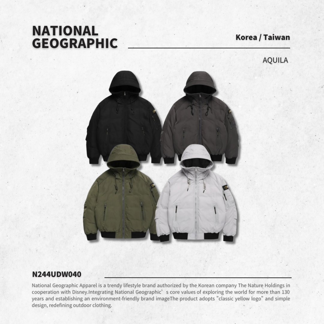 "現貨" NATIONAL GEOGRAPHIC AQUILA 布勞森羽絨外套 N244UDW040