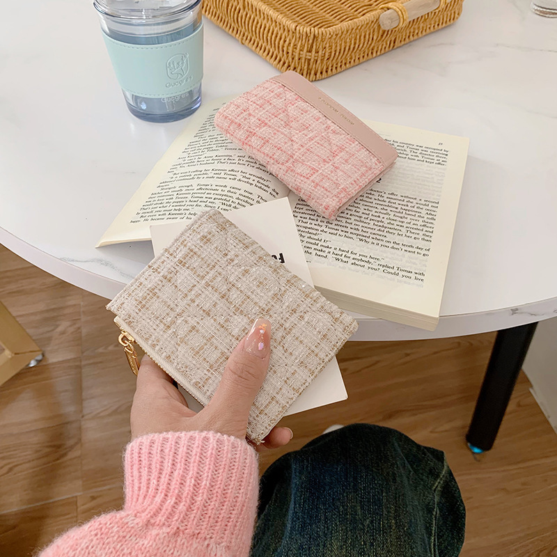 Chanel-Inspired Large-Capacity Wallet