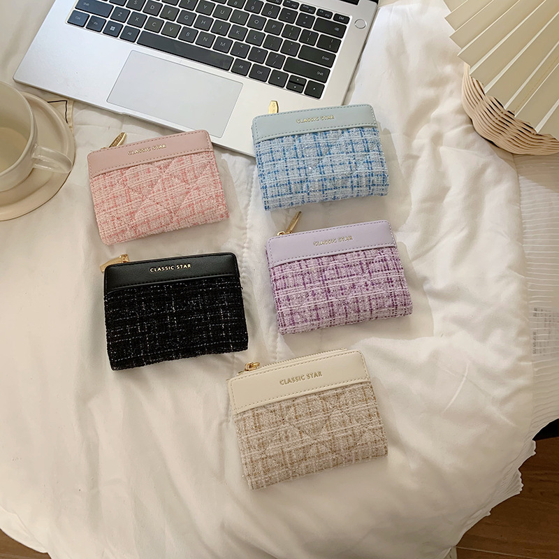 Chanel-Inspired Large-Capacity Wallet