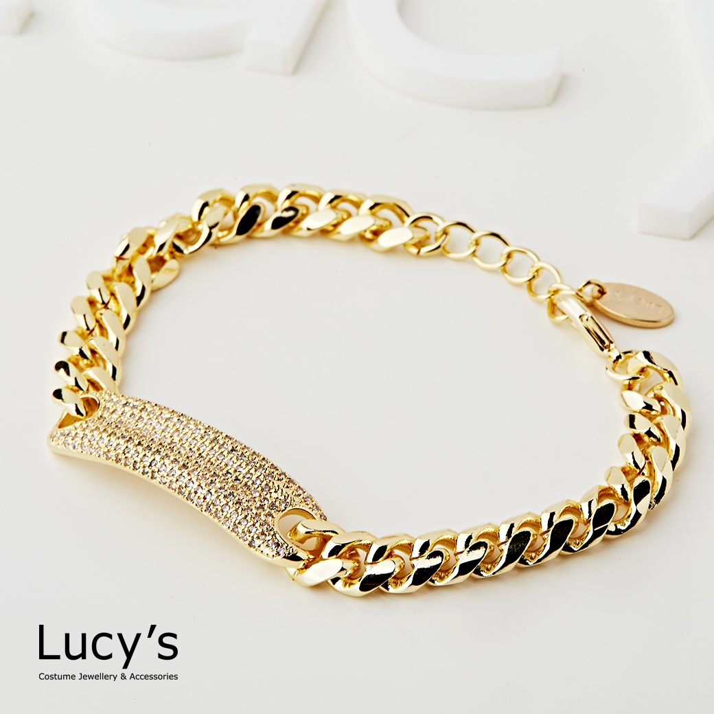 時尚水鑽 手鍊 (121582)