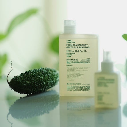 【伊聖詩芳療生活館】一日茶道TEAORY｜苦瓜綠茶洗髮精600ml