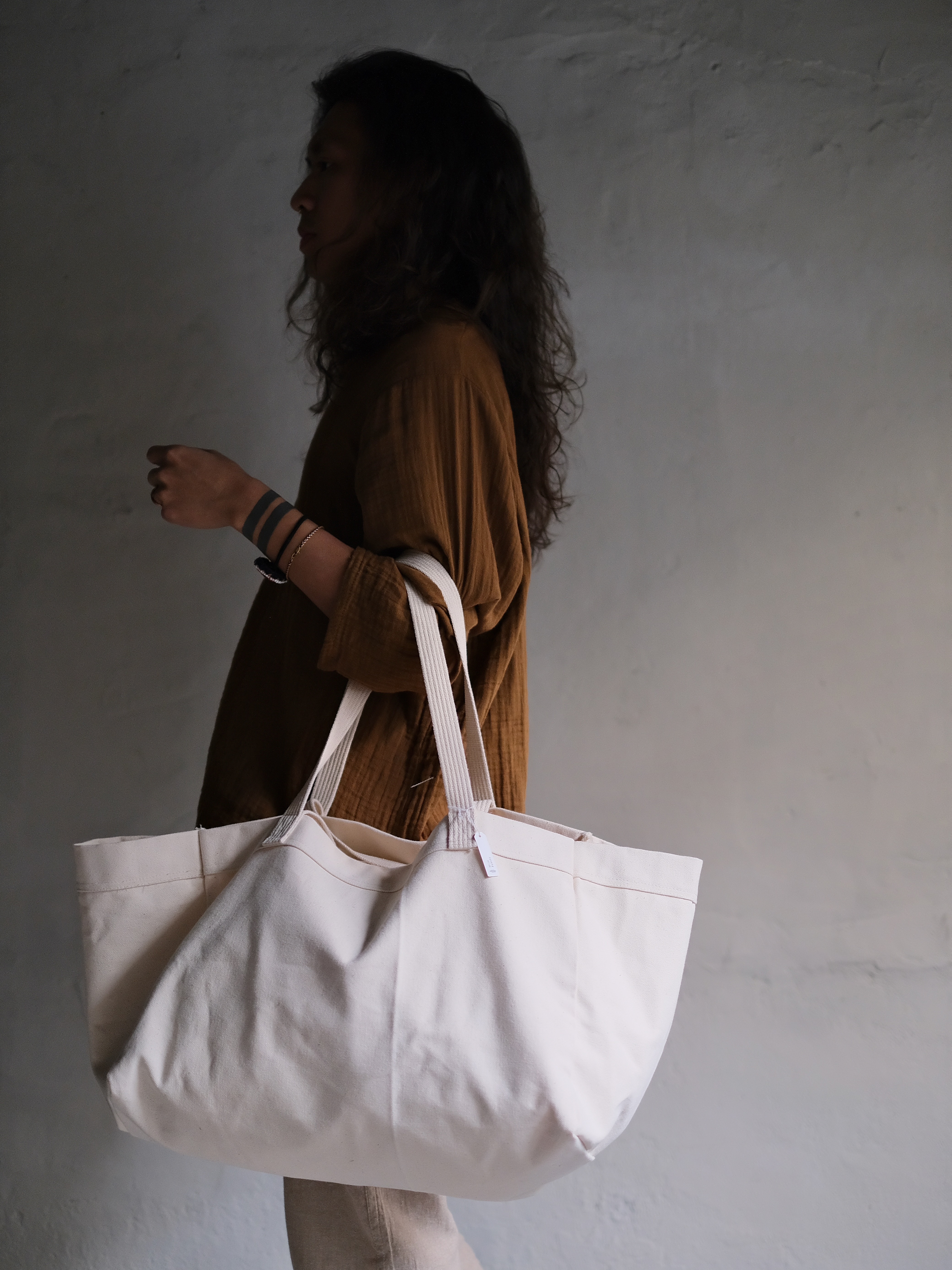 步野 Wild Fabric 寬口購物袋