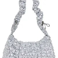 S] ANOETIC ANC RIBBON CLOUD BAG,SILVER, SAN33 [FINAL SALE