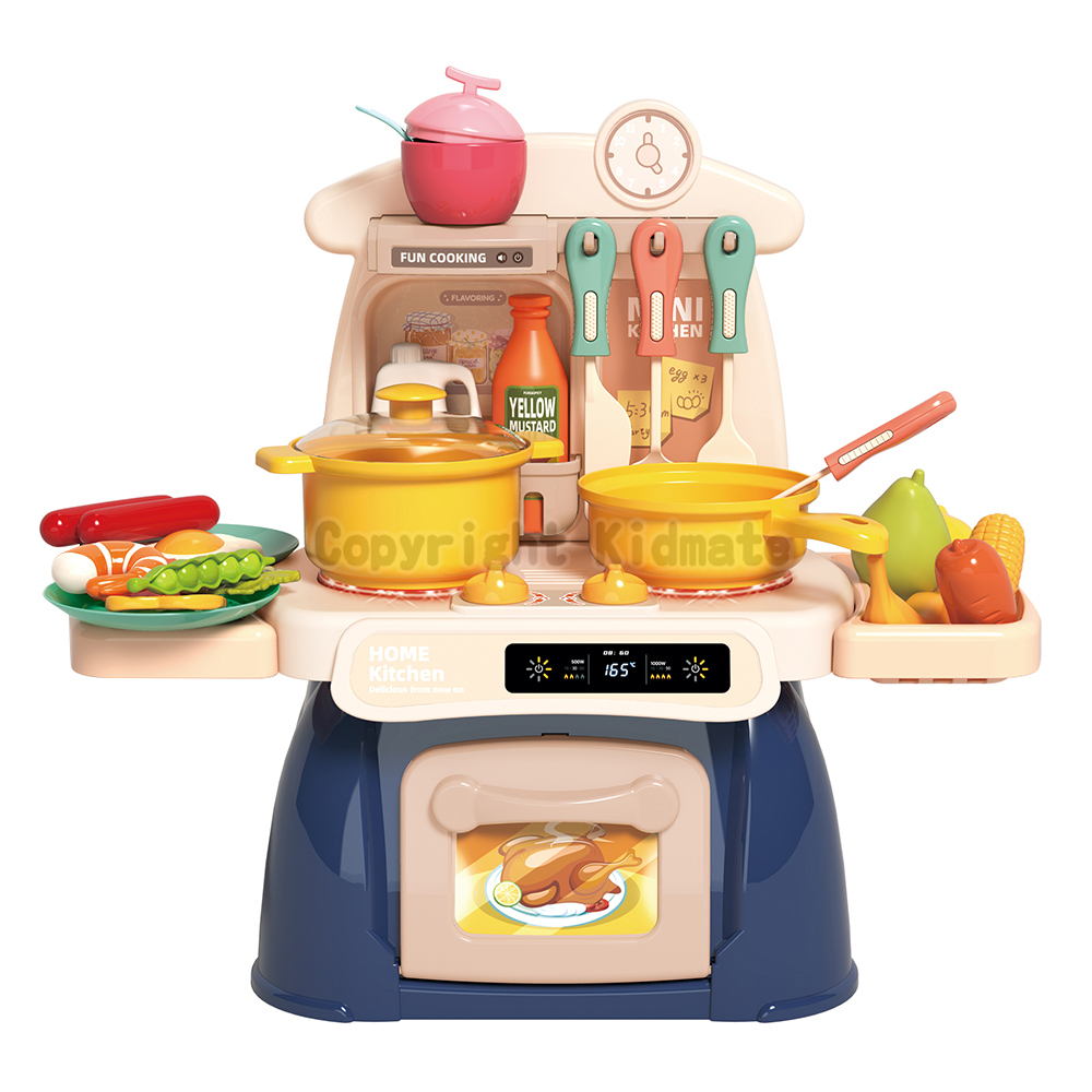 《 KIDMATE 》 迷你電子廚房組(藍)