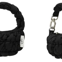 [S] ANOETIC MICRO CLOUD BAG,BLACK, SAN45 [FINAL SALE] (SAN45)