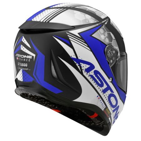 ASTONE GTB800 平光黑 AO11藍 彩繪 內墨片 全罩式帽款