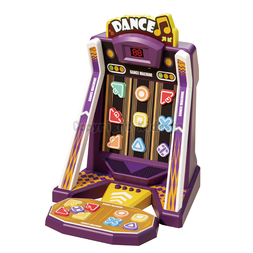 《 KIDMATE 》 桌上型跳舞機(藍/紫)(隨機出貨)