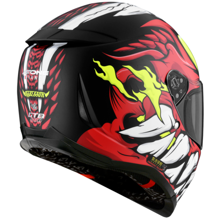 ASTONE GTB800 平光黑 AO26 紅 彩繪 內墨片 全罩式帽款