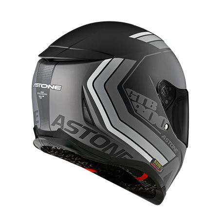 ASTONE GTB800 平黑 AO35銀 彩繪 內墨片 全罩式帽款