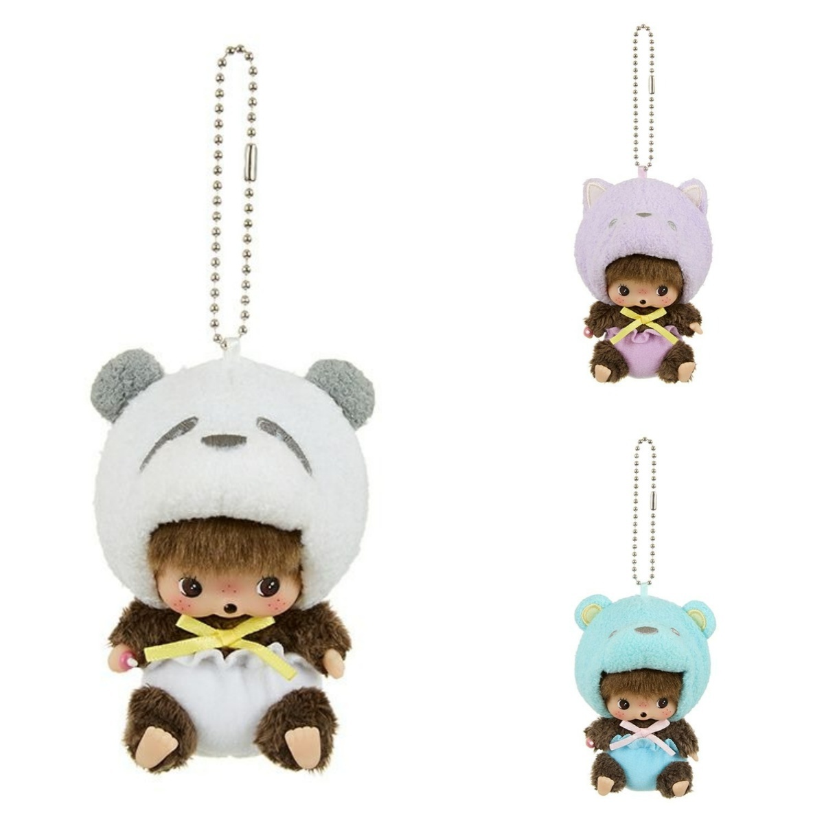 現貨┃Monchhichi Babychichi 夢奇奇 動物寶寶款 娃娃 吊飾
