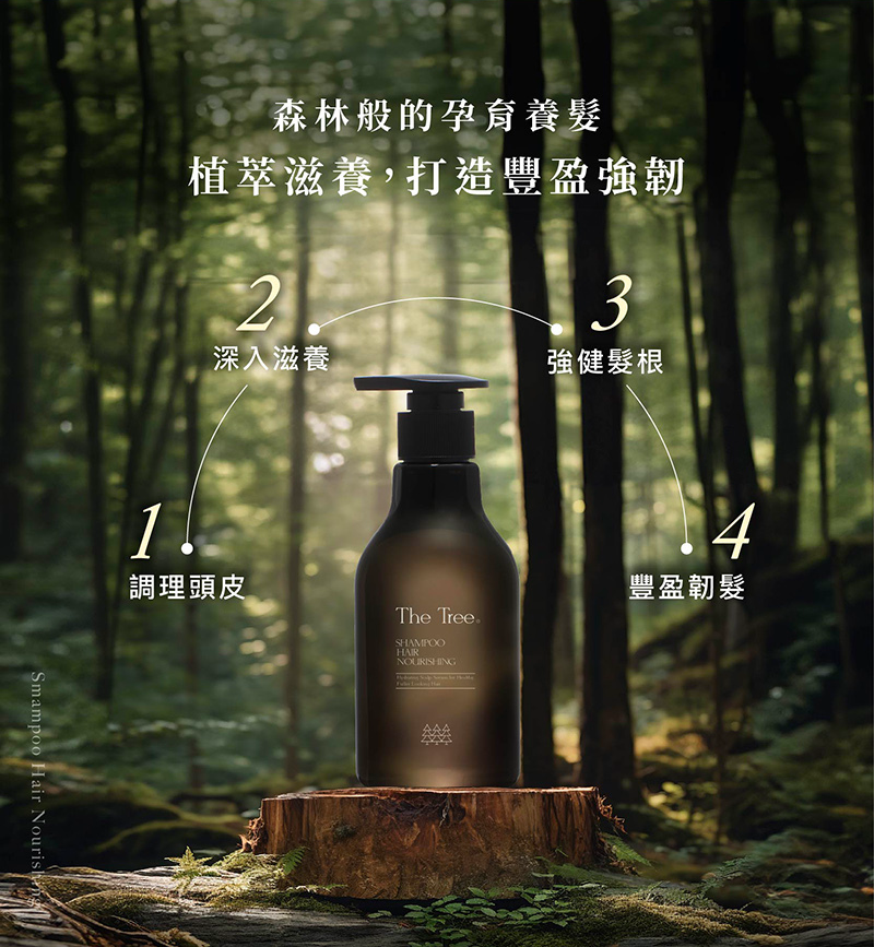 Taiwan森挪威 【正品】莘生靈芝養髮浴 350ml 【強健毛髮】靈芝增強頭髮韌性及彈力  人蔘富含豐富維他命 提供良好毛髮循環