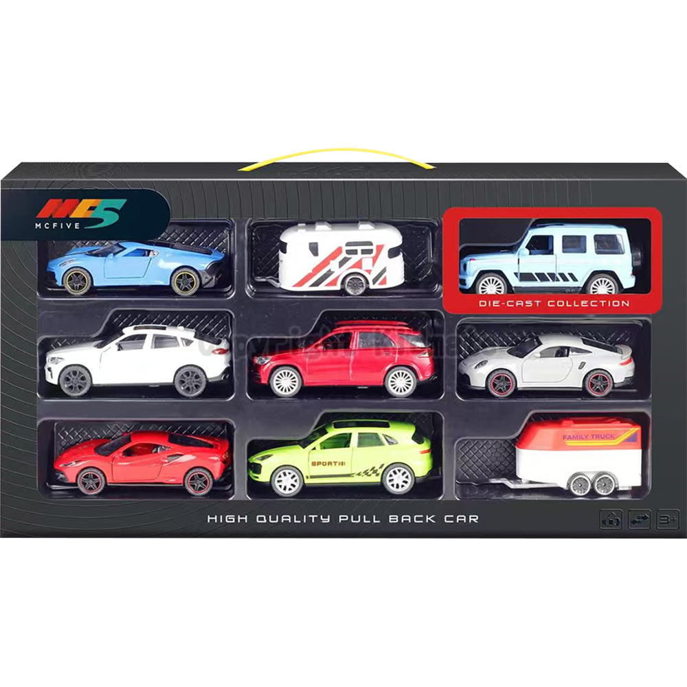 《 KIDMATE 》 1:43越野跑車9入組