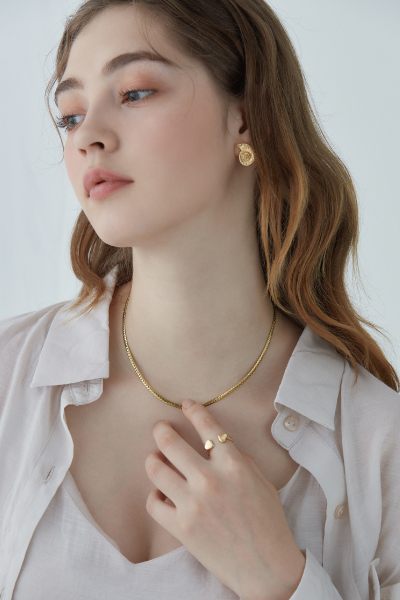 歐美蛇紋鎖骨鍊