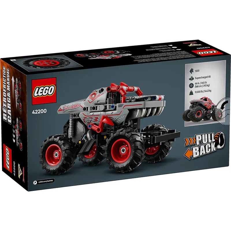 [飛米樂高積木專賣店] LEGO 42200 動力科技 怪獸卡車 ThunderROARus