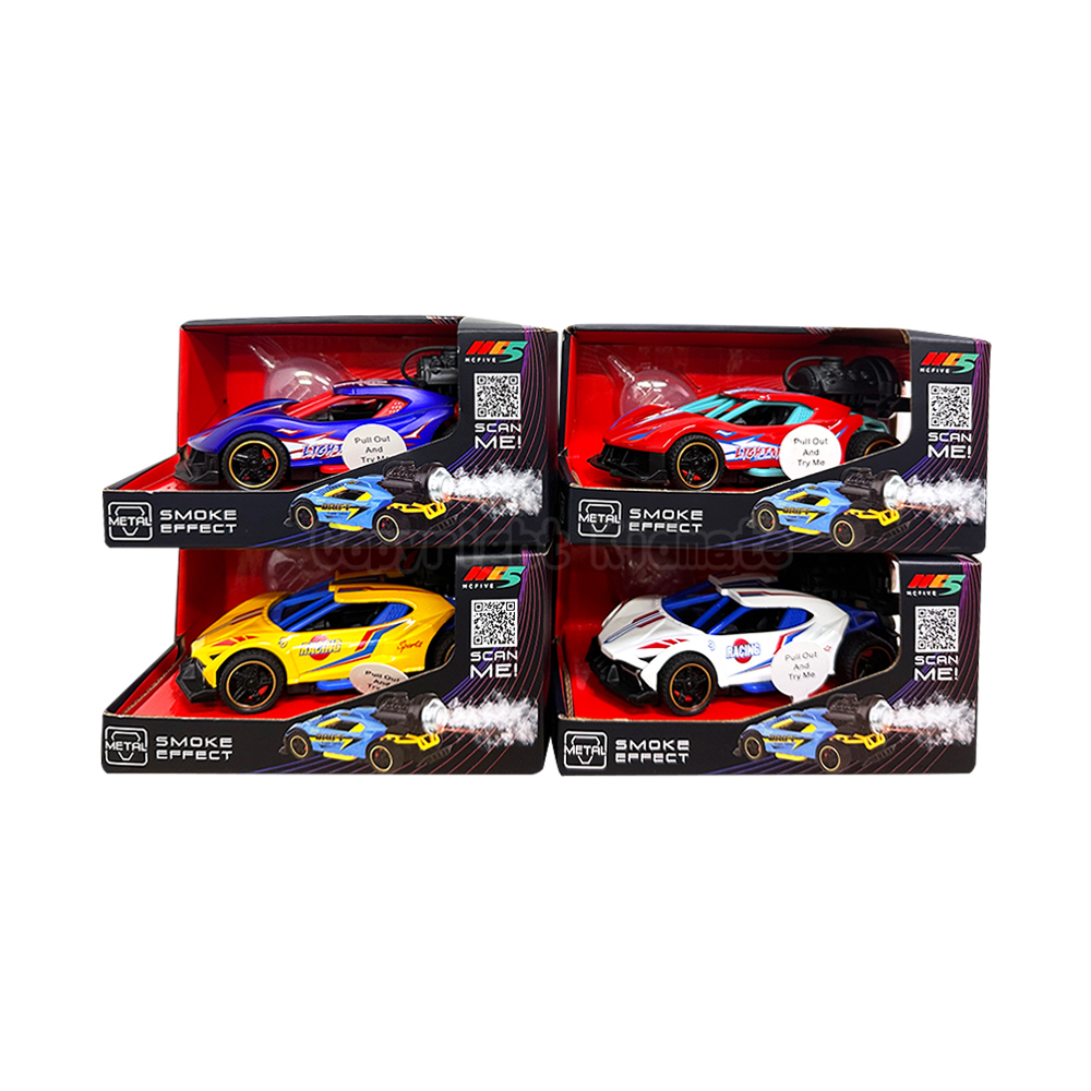 《 KIDMATE 》 1:32合金噴霧跑車B款(隨機出貨)