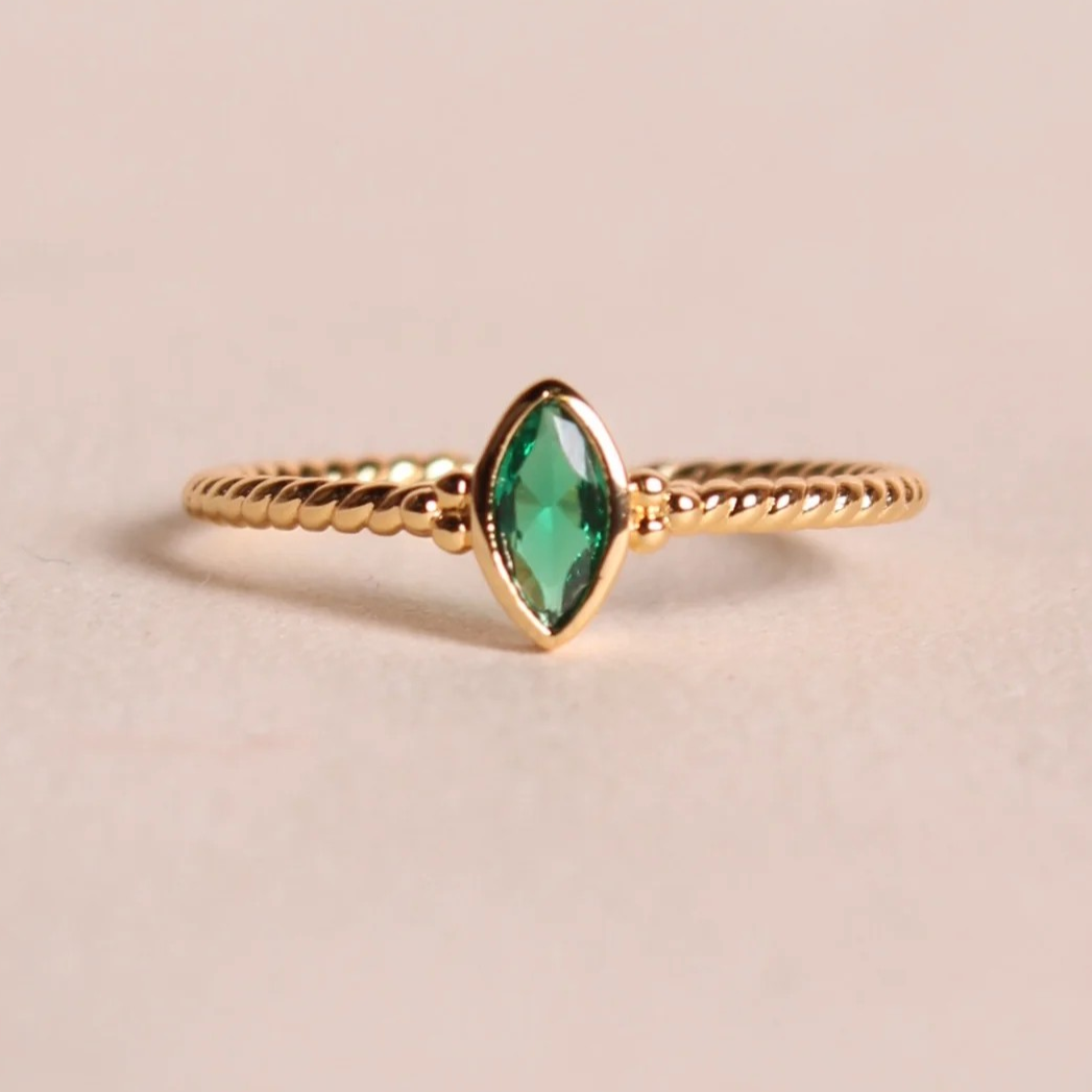 1WK0103-001 WAEKURA Wilma Ring Basilic #WAEBAG01279003X (A-LX-E)