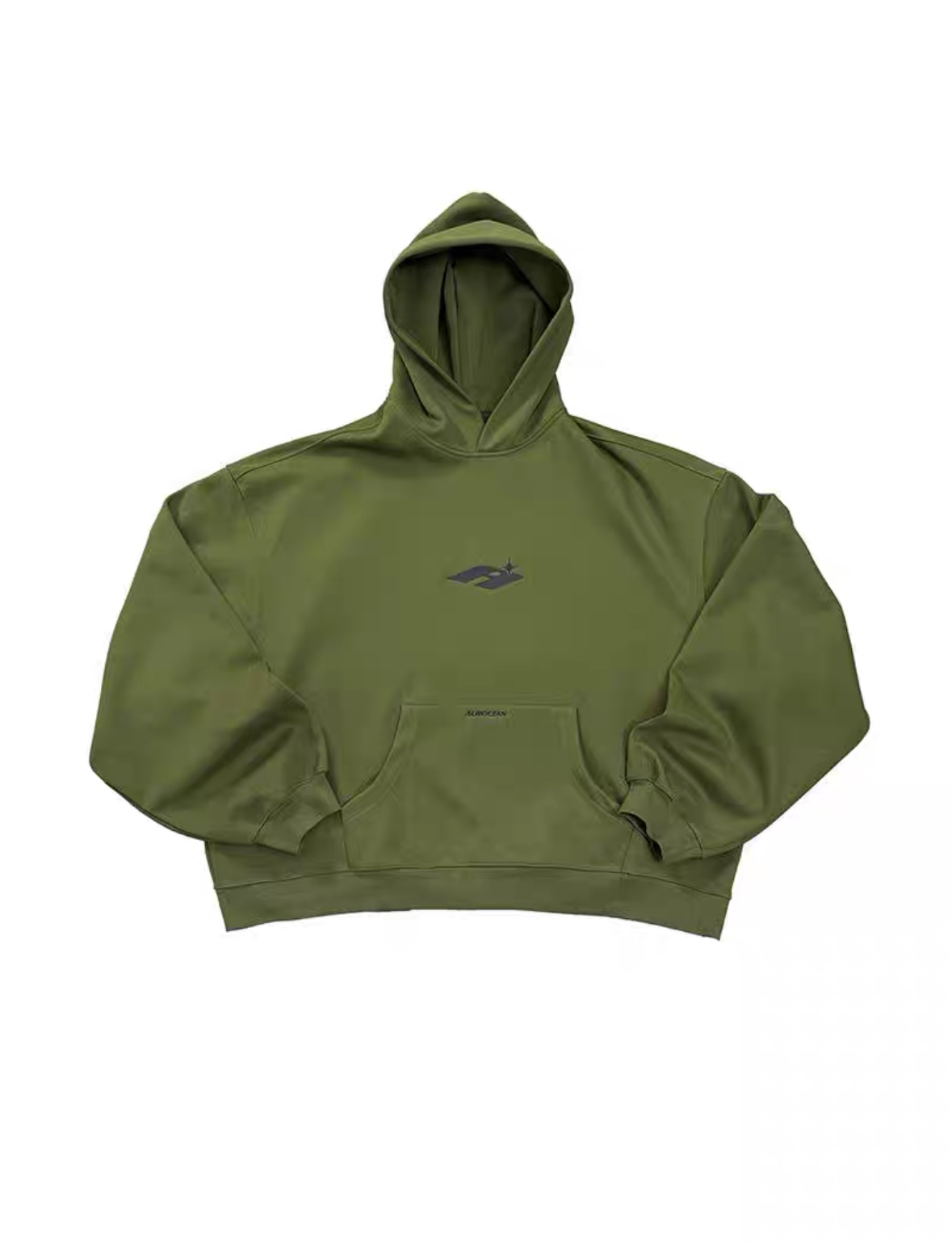 Aurocean 刺繡LOGO 重磅 寬鬆 帽T