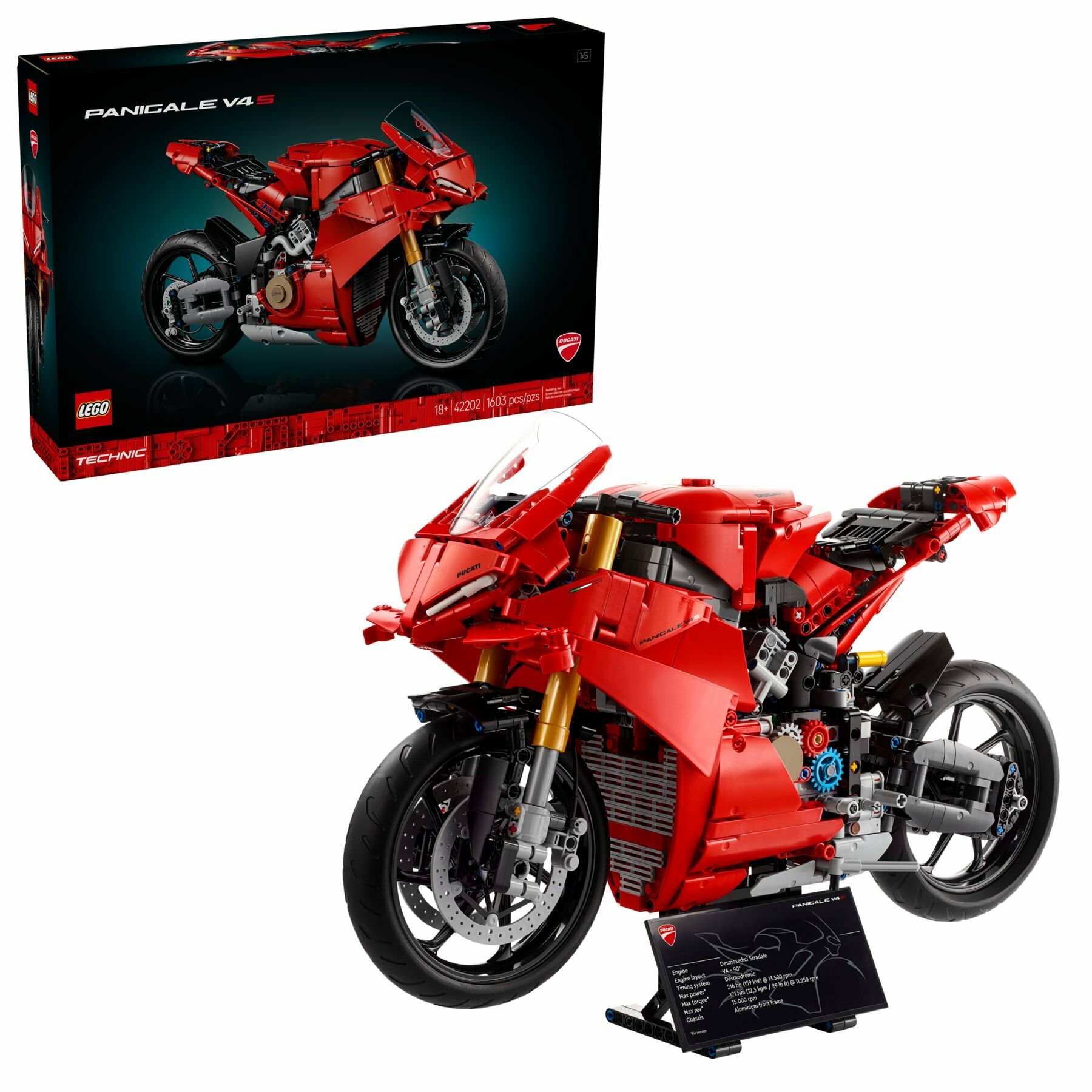 [飛米樂高積木專賣店] LEGO 42202 動力科技 Ducati Panigale V4S