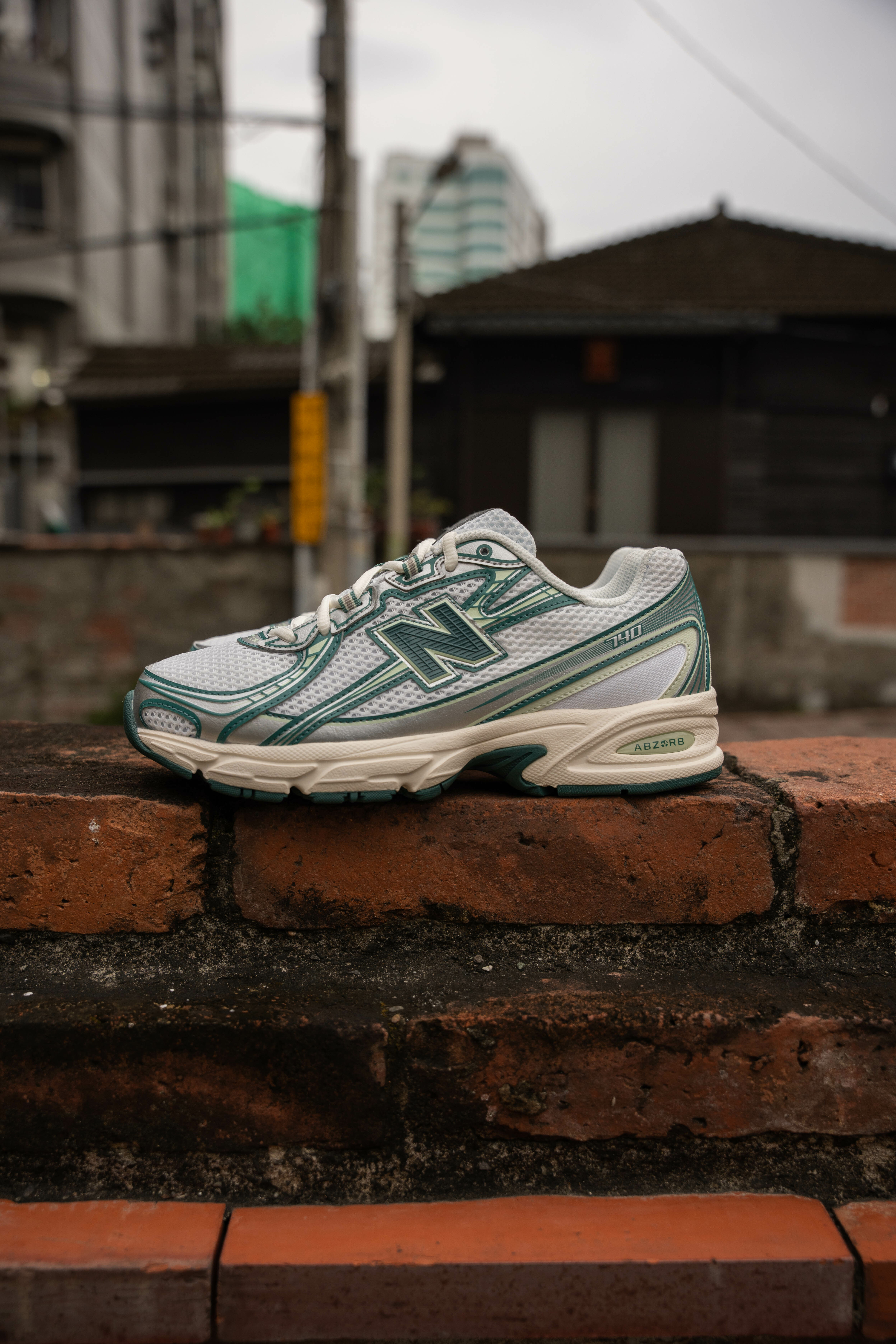 New Balance U740GR2 白綠 復古 慢跑鞋