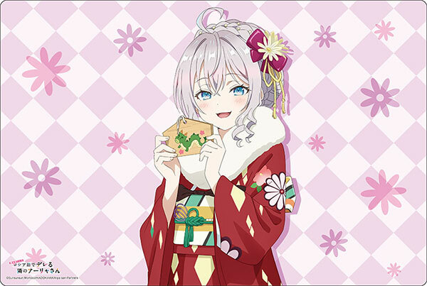 Playmat 不時輕聲地以俄語遮羞的鄰座艾莉同學 艾莉 正月 000536