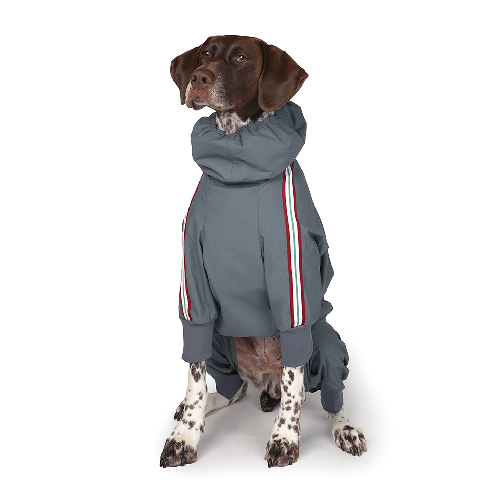 《 Charlies backyard 》 MONTANA BODYSUIT 四腳連身衣｜灰色