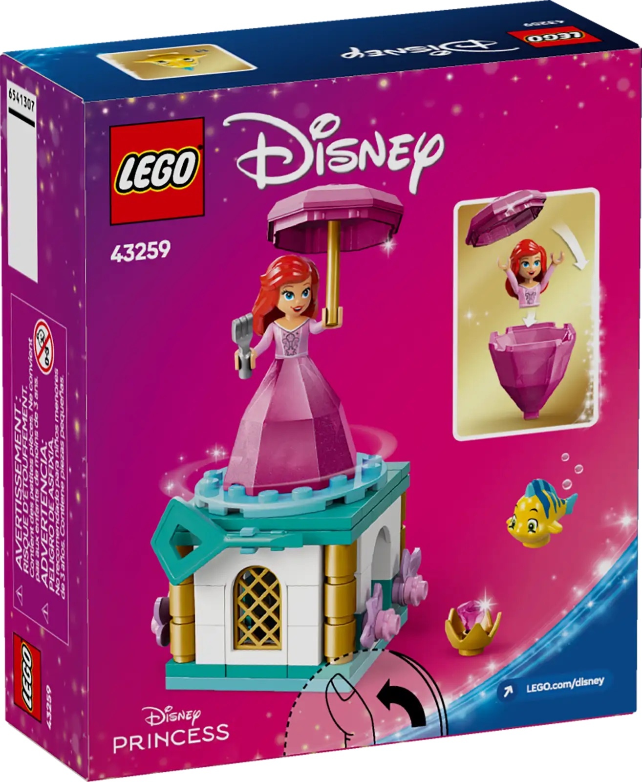 [飛米樂高積木專賣店] LEGO 43259 迪士尼系列 Twirling Ariel