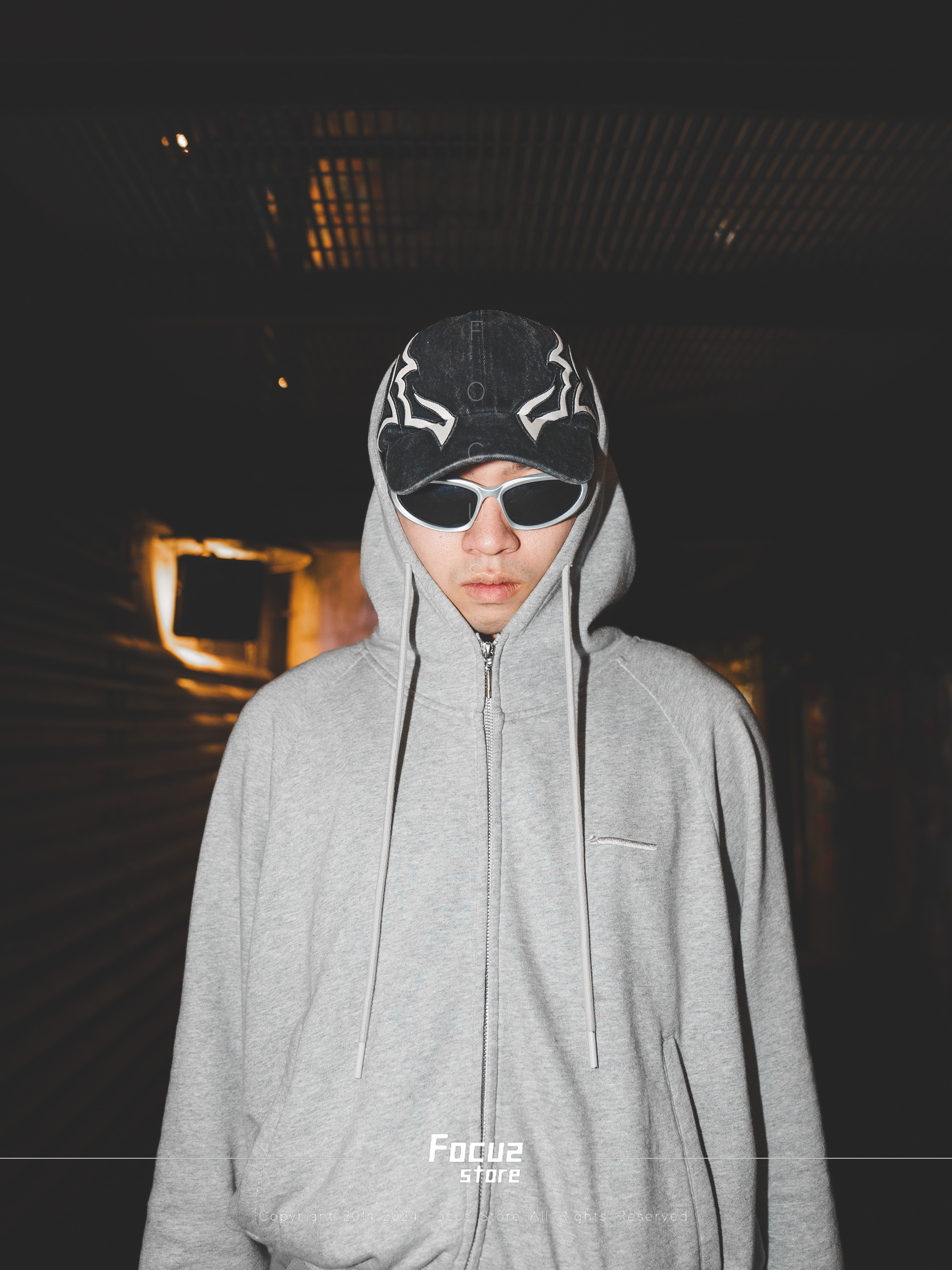 【Focus Store】現貨秒發 Shadow Studio FW24 Washed Big Logo Cap "Black" 黑色