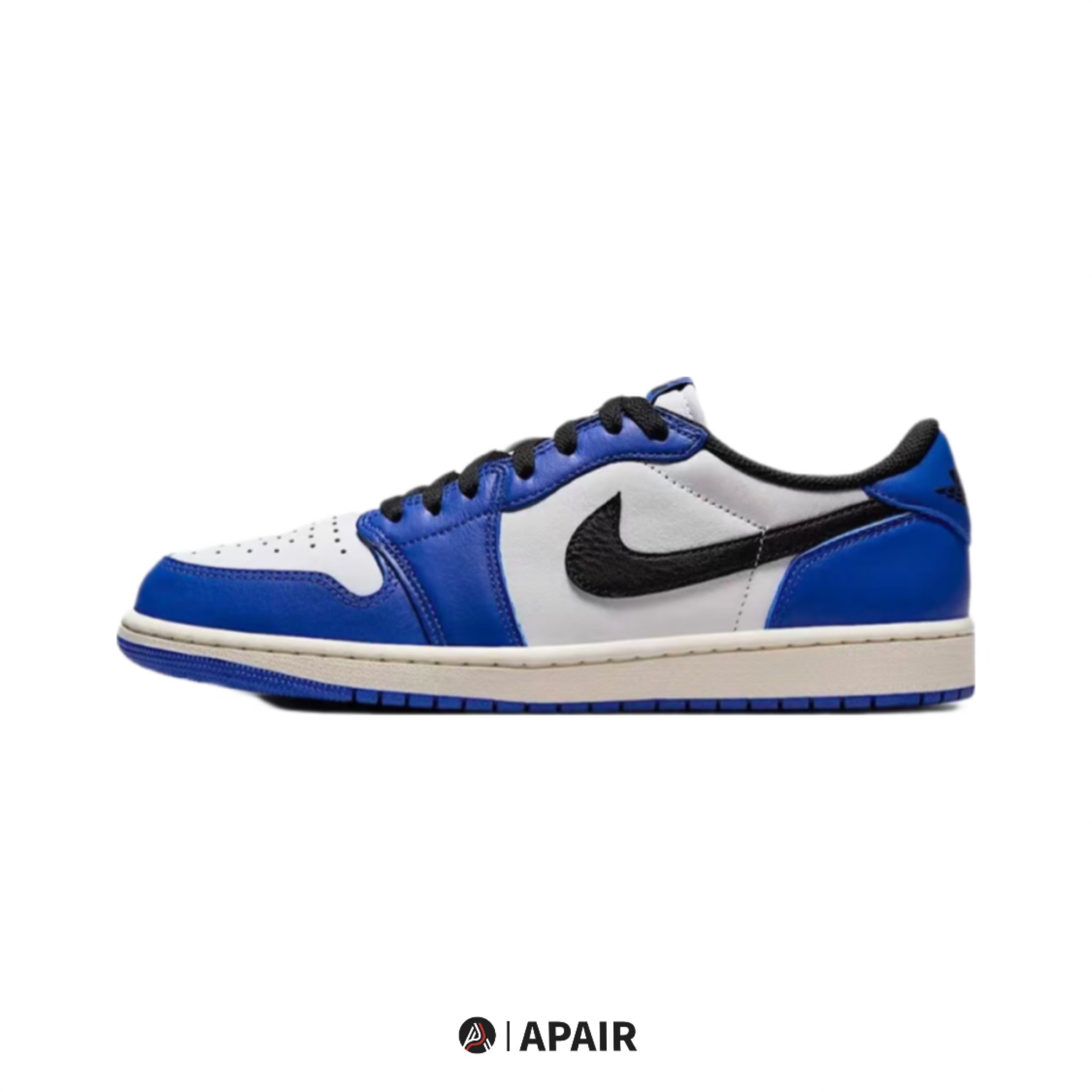 【APAIR】預購 NIKE AIR JORDAN 1 LOW OG “GAME ROYAL" 皇家藍 小閃電 白藍黑 男鞋 CZ0790-140