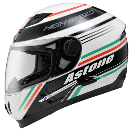 ASTONE ROADSTAR 白 WW4 彩繪 內墨片 全罩式帽款