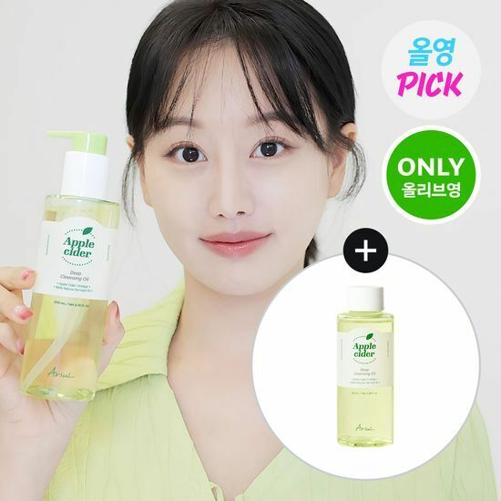 《olive young連線》Ariul Apple Cider Deep Cleansing Oil 200ml+100ml
