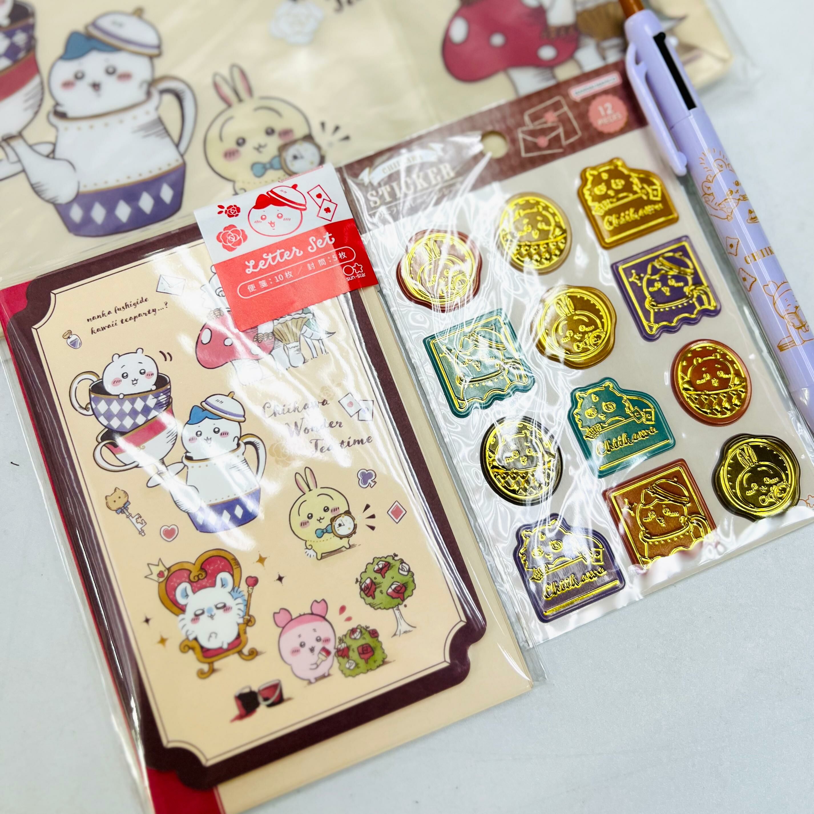 (set of 4) Chiikawa  Tea Time A