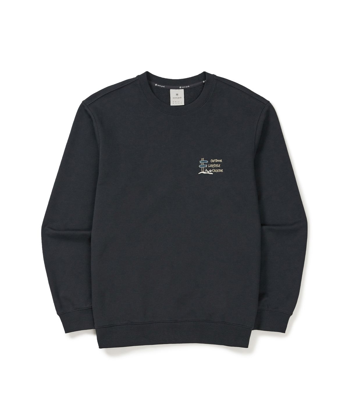 【代購】Snow Peak 雪諾必克 Picnic Sweatshirt 露營 圖案 長袖 衛衣 S25SMFHT52