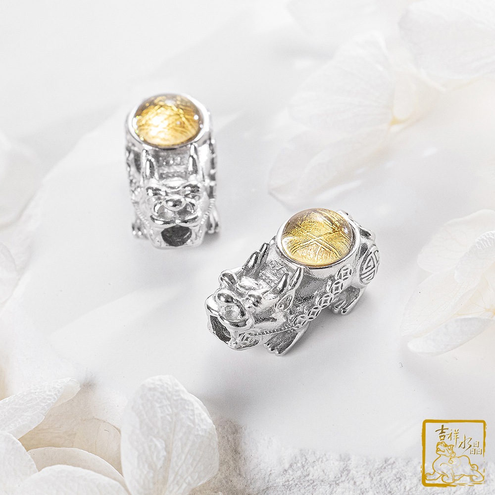 鎳鐵隕石-天鐵隕石貔貅(大) 單珠 / 三色可挑