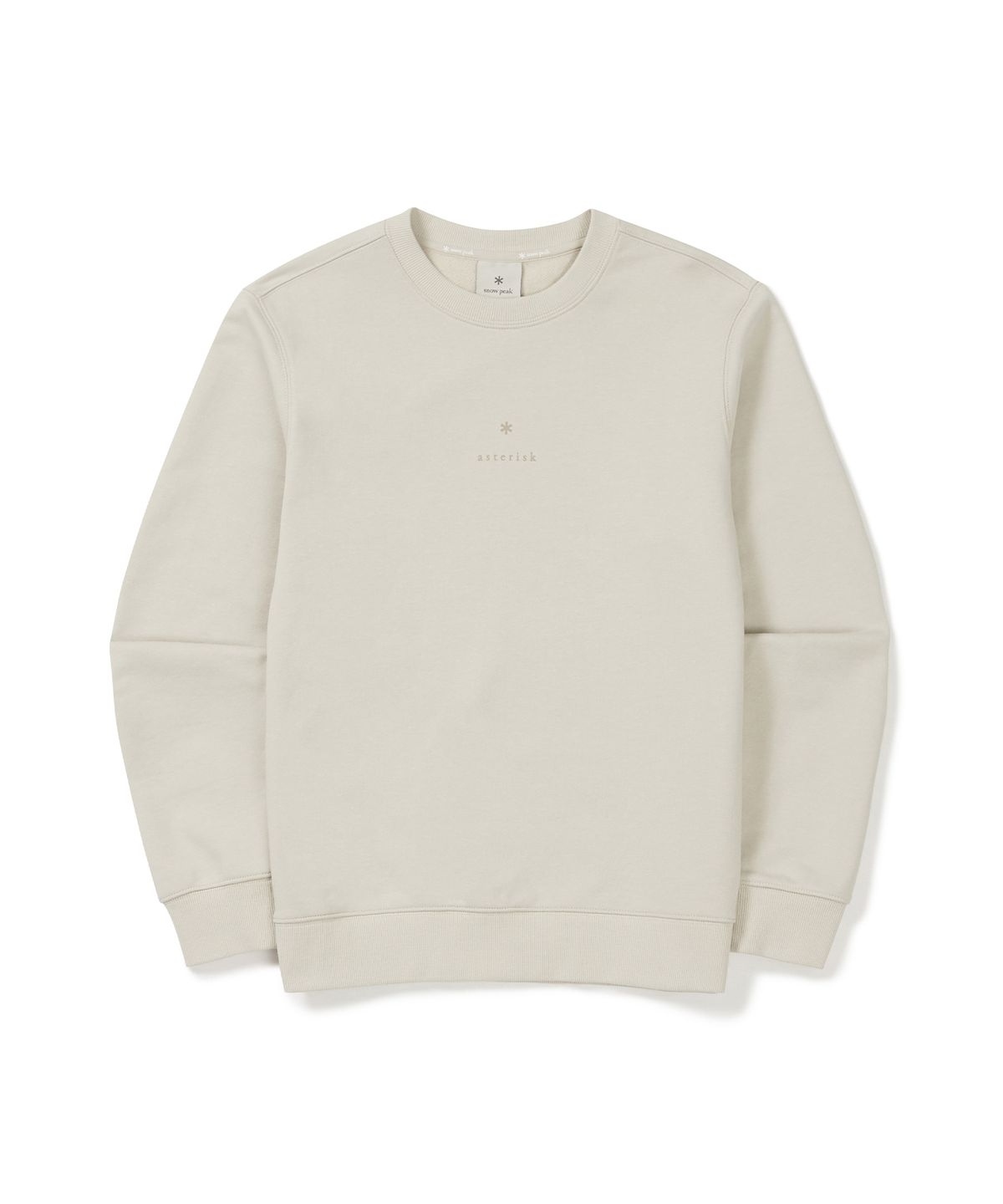 【代購】Snow Peak 雪諾必克 女 Asterisk Sweatshirt 長袖 衛衣 S25SWFHT51