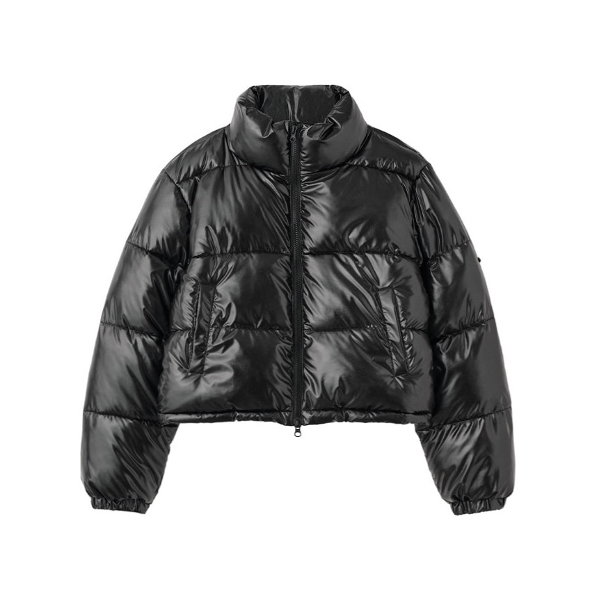 [GENERAL IDEA] GLOSSY SHORT PUFFER