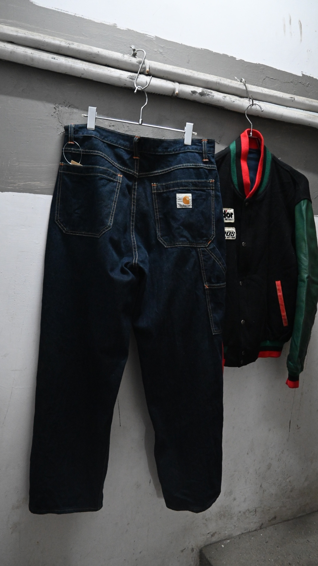 80s Carhartt 100th Anniversary  Denim Painter Pants （Made in Japan）