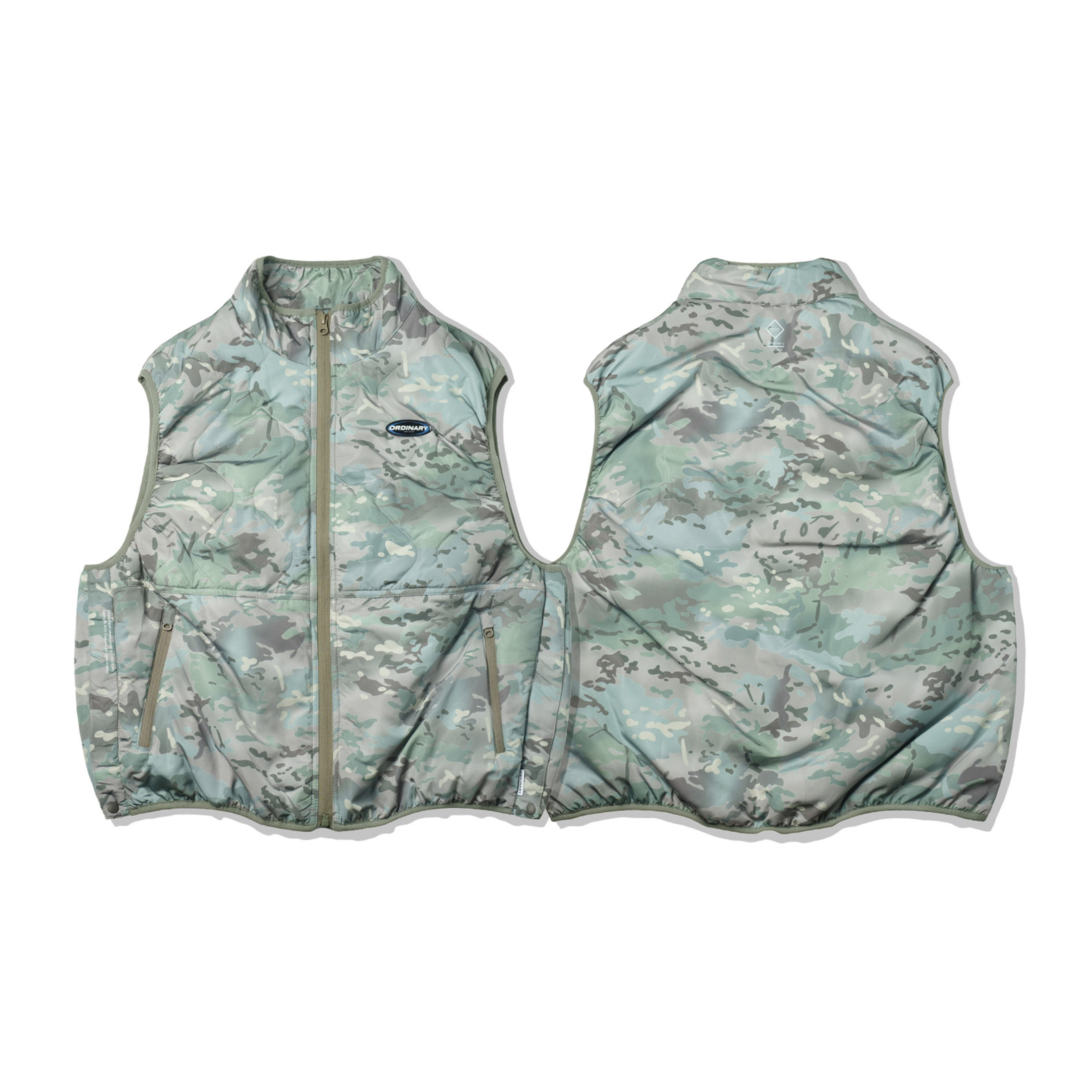 ORDINARY 特殊紋路機能鋪棉背心