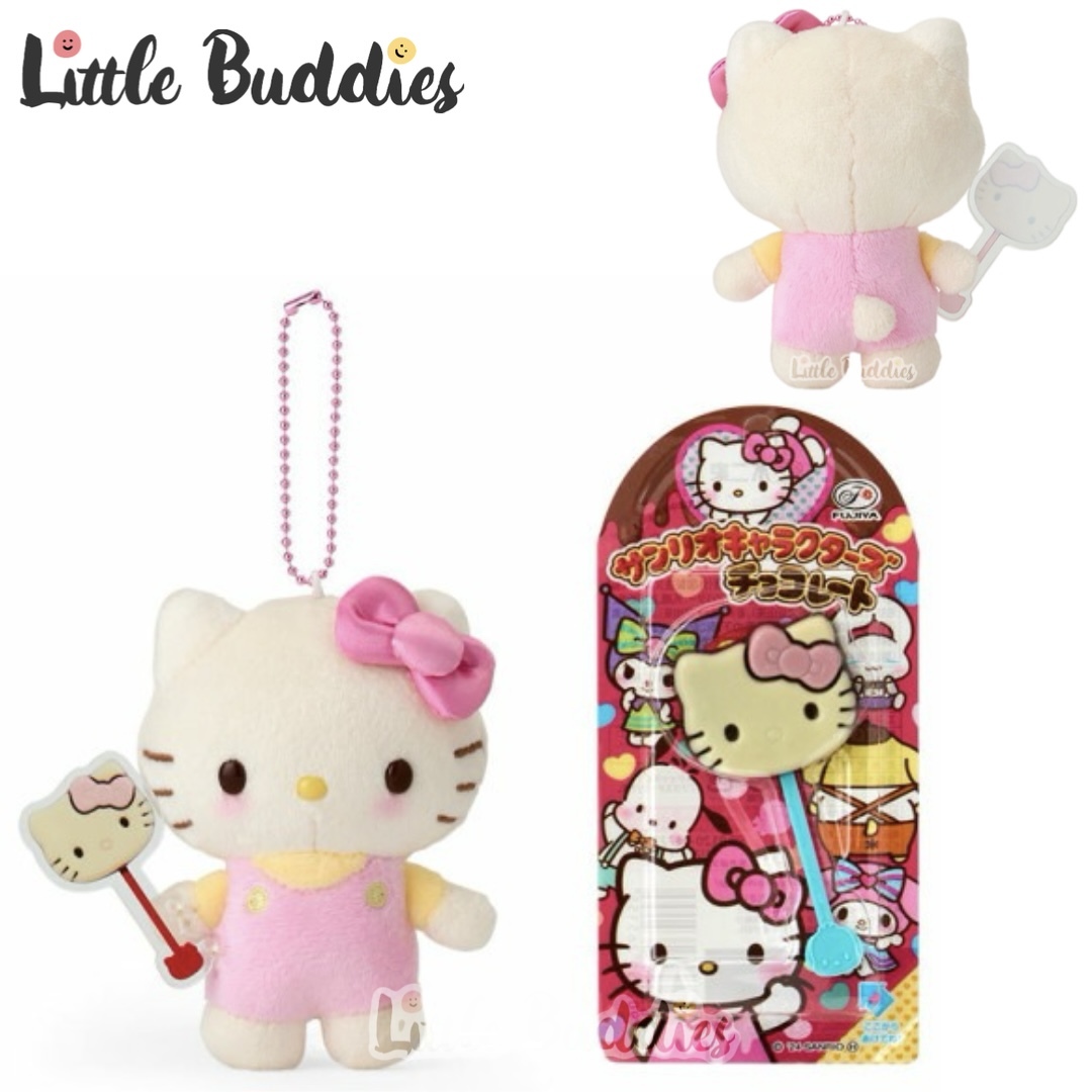 日本 Fujiya x Sanrio 朱古力公仔匙扣套裝