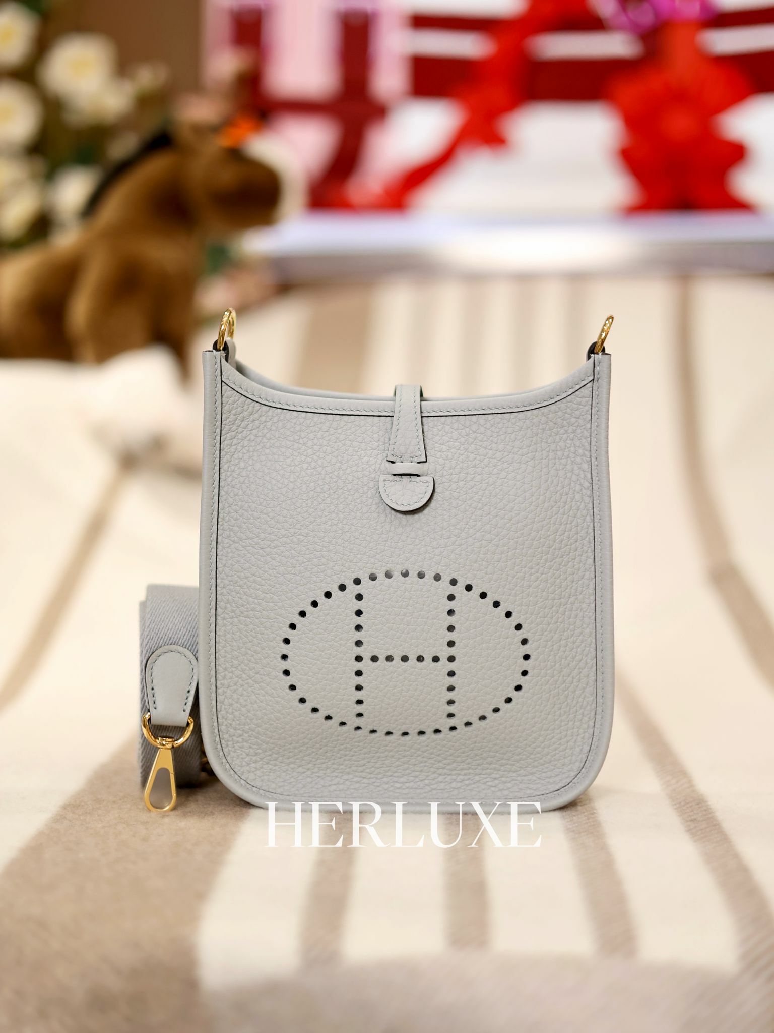 Evelyne  mini 8U bleu glacier cc tc W  (一代：肩帶長105cm)