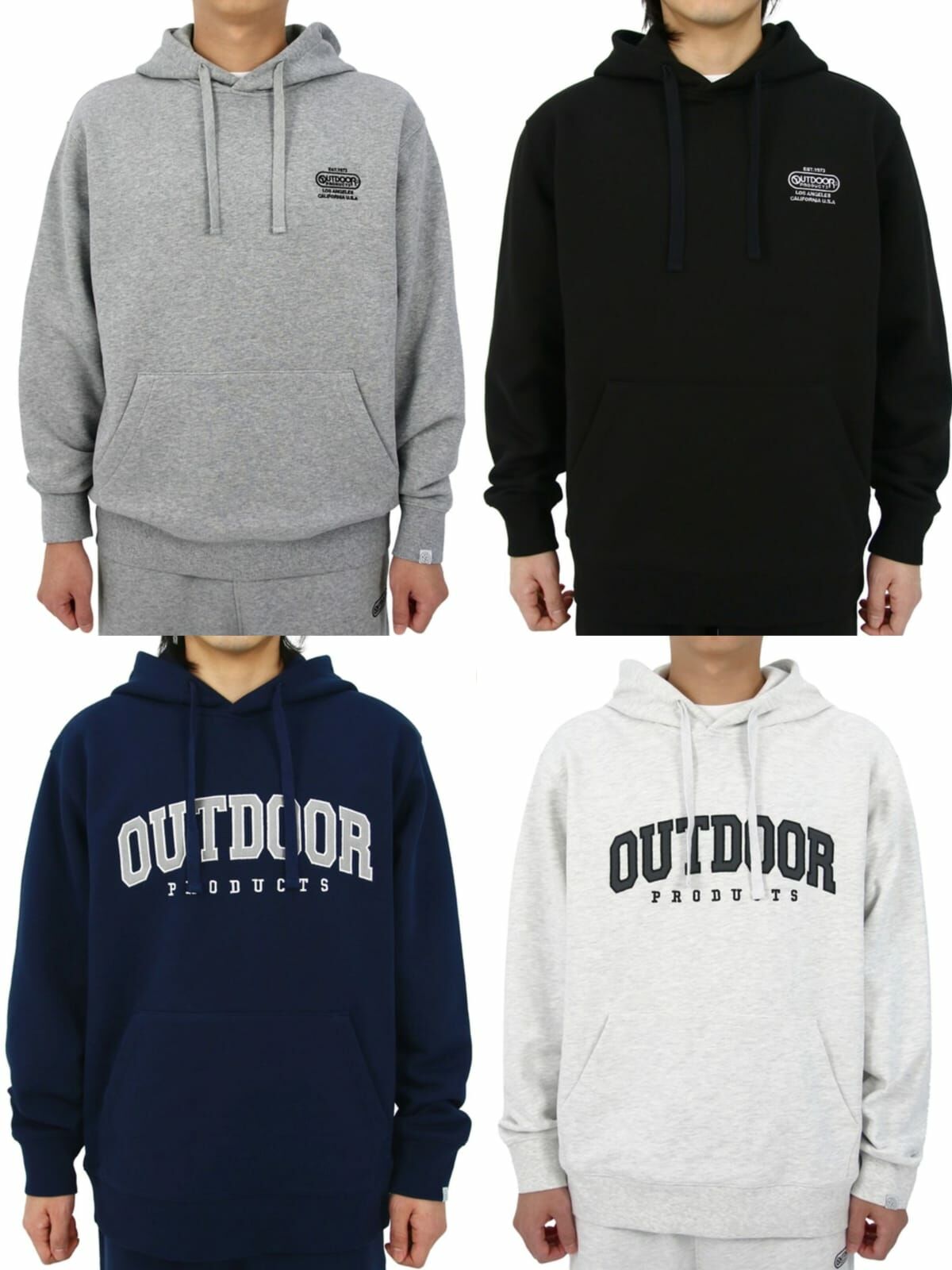 現貨韓國OUTDOOR LOGO有帽珠地衛衣（此為清貨價貨品不設退換）（K1 CO228）